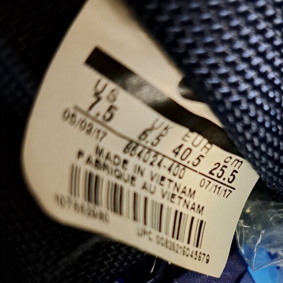 SIZE 7.5 NIKE 2016 SF AF1 AIR FORCE 1 SPECIAL FEILD 864024 400 MEN NAVY - Picture 7 of 12